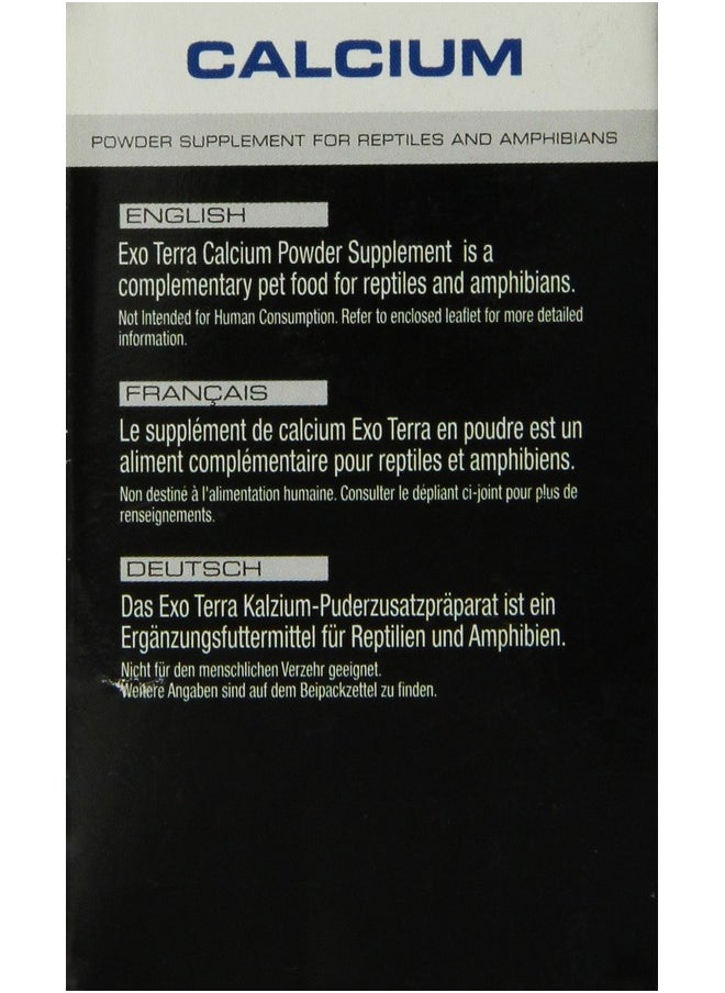 Exo Terra Calcium Powder Supplement For Reptiles And Amphibians, 3.2 Oz., Pt 1851  - Image 4