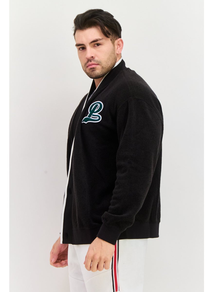 PUMA Men Sportswear Fit Outdoor Cardigans, Black  - Image 2