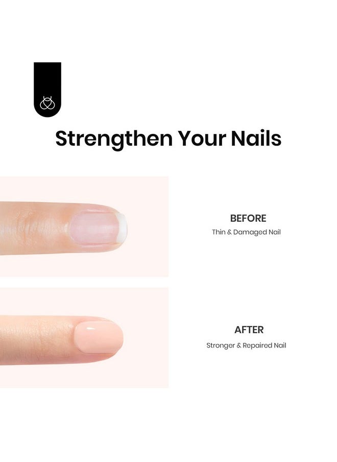 beetles Gel Polish - Beetles Color Base Gel Nail Polish, 1pcs 15ml Rubber Base Gel Builder Neutral Nude Gel Base Coat Warm Jade Valentine's Day Nail Polish, Base Coat Nail Strengthener Gel Soak Off UV LED light Needed - Image 1