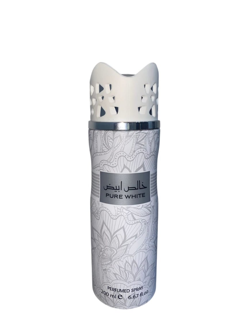 أصداف خالص ابيض عطر سبراي للجنسين - 200 مل