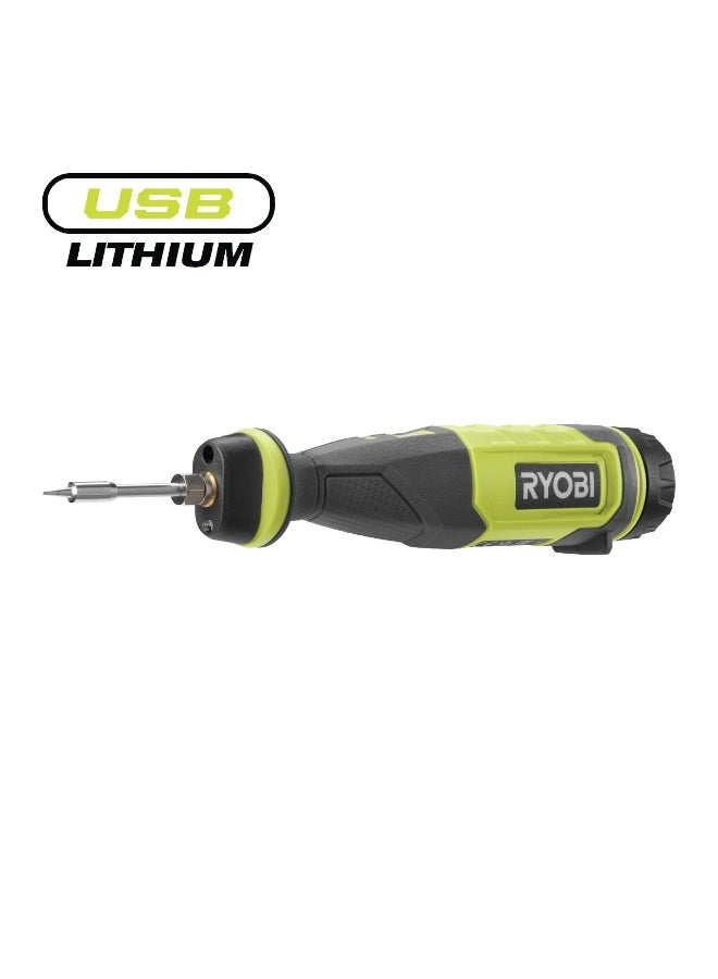 RYOBI Tools Ryobi 4V Usb Lithium Cordless Soldering Iron, Bare Tool - Image 1