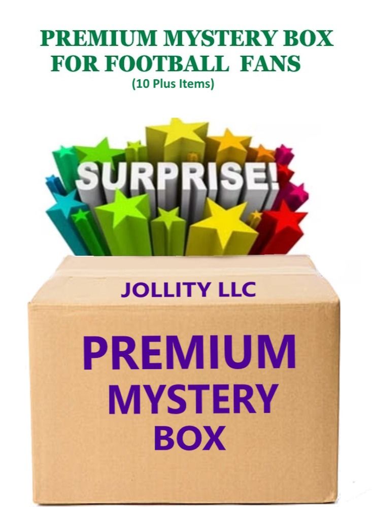 JOLLITY LLC Premium Mystery Box Football Fans Toys and Accessories 10 plus items - Image 1