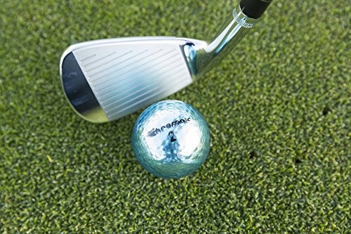 Chromax Metallic M5 Colored Golf Balls (3 Pack Tube), Blue - Image 5