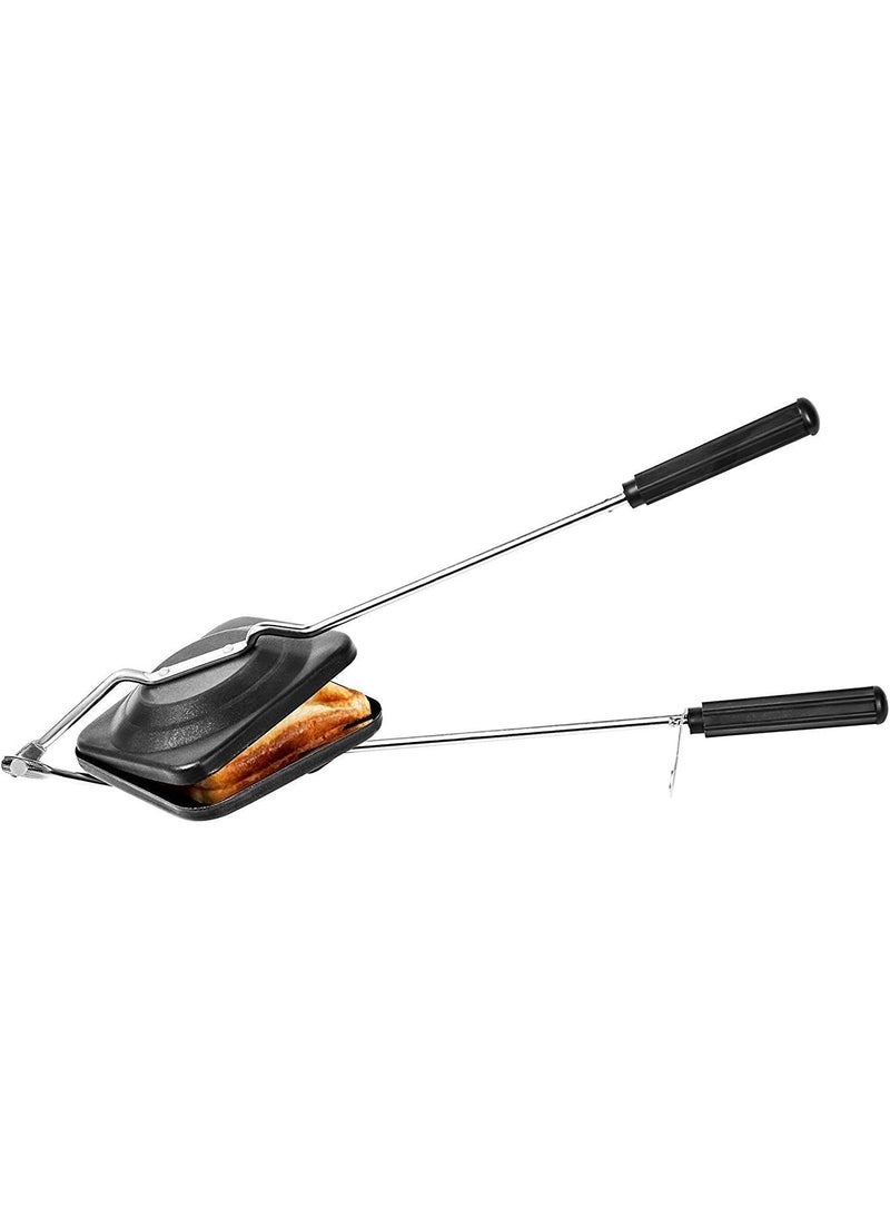 ZEQON Zeqon Grill Sandwich Toaster with Fixed Grill Plates Sandwich Toaster with Durable Die Cast Aluminium Plates NonStick Crispy Sandwich Toaster SANDWICH TOASTER  - Image 2