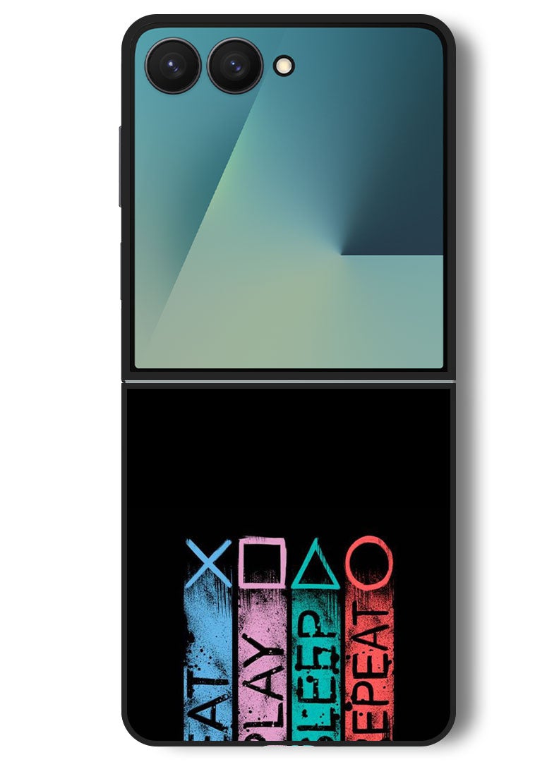 Theodor Case Compatible with Samsung Galaxy Z Flip 7 - 6.9 Inch Protection Shockproof Bumper Cover Eat Pla - Image 1