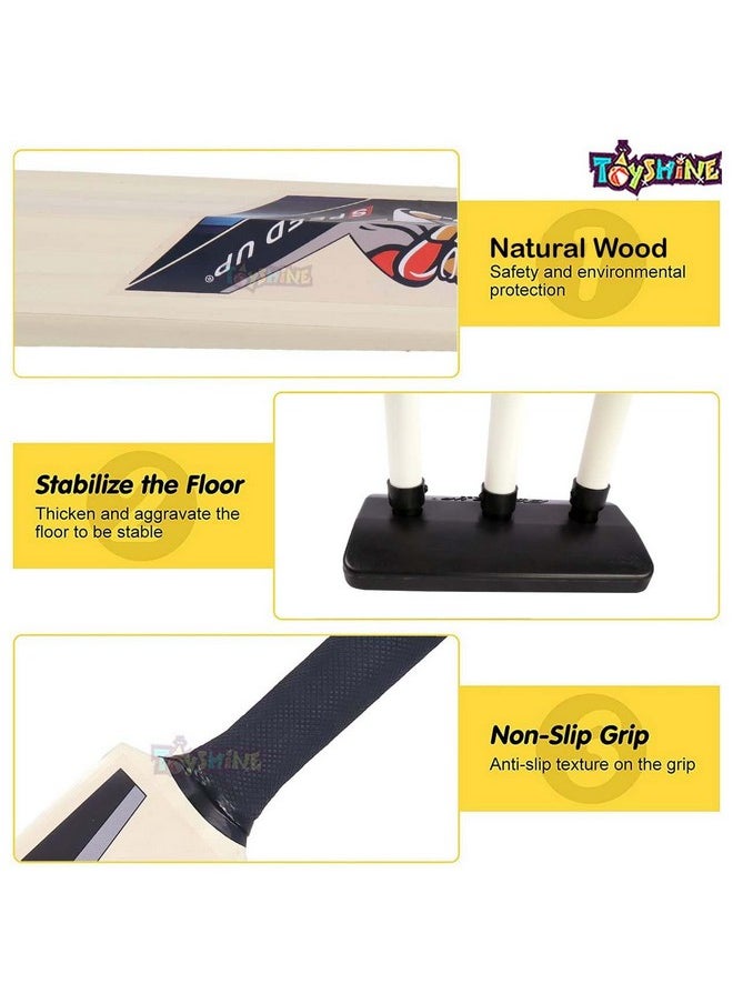 Toyshine Toyshine Speed Up Master Shot Combo Box Cricket Kit For Kids (Bat Size: 4, 5-10 Yrs) Gift Sports Outdoor Toy Boys Girls Picnic (Box Pack)- Sstp, Multicolor  - Image 3