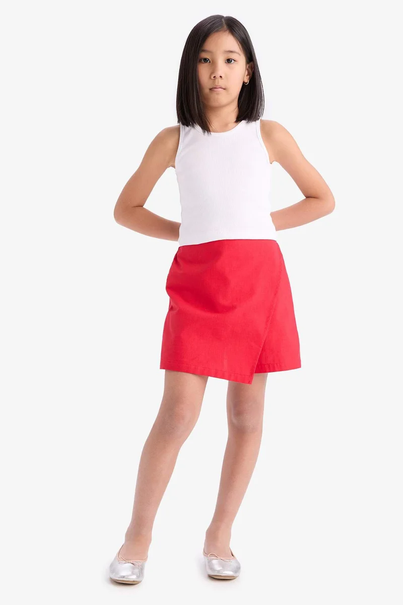 ديفاكتو Girl Cotton Skort