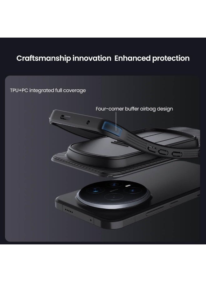 Nillkin Case Designed for Honor Magic8 Pro nillkin CamShield case Protective Cover with Camera Protector Hard PC Ultra Thin Anti-Scratch Phone Case For Honor Magic8 Pro 5G 2025 Black - Image 4