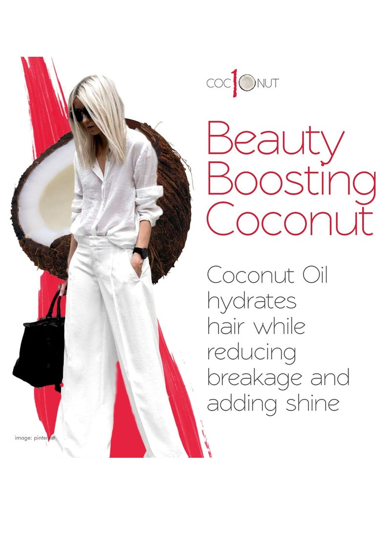 BOLD UNIQ - BOLD UNIQ Hair Mask with Coconut Oil and Keratin Protein & Coconut Heat Protection Spray Bundle - Intensive Moisturizing Repair for Dry-Damaged Hair - Image 1
