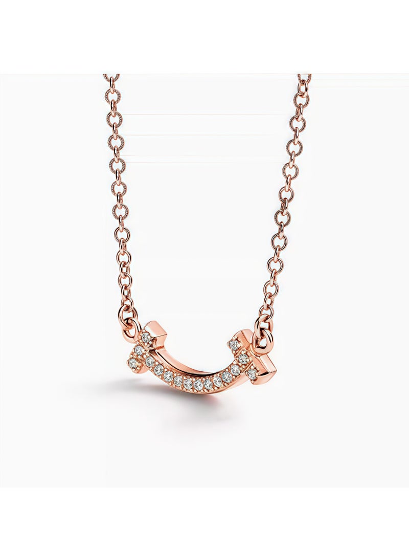 Tiffany & Co. Tiffany T™ Mini Smile Pendant Necklace - Image 3