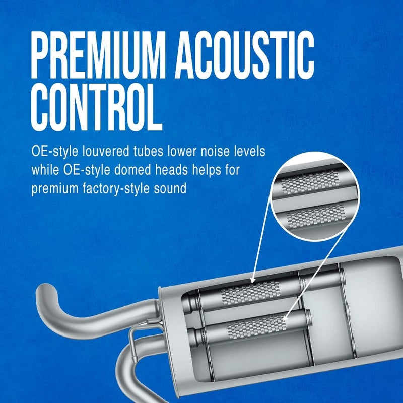 Walker Exhaust Quiet-Flow SS 50051 Direct Fit Exhaust Muffler Assembly - Image 3