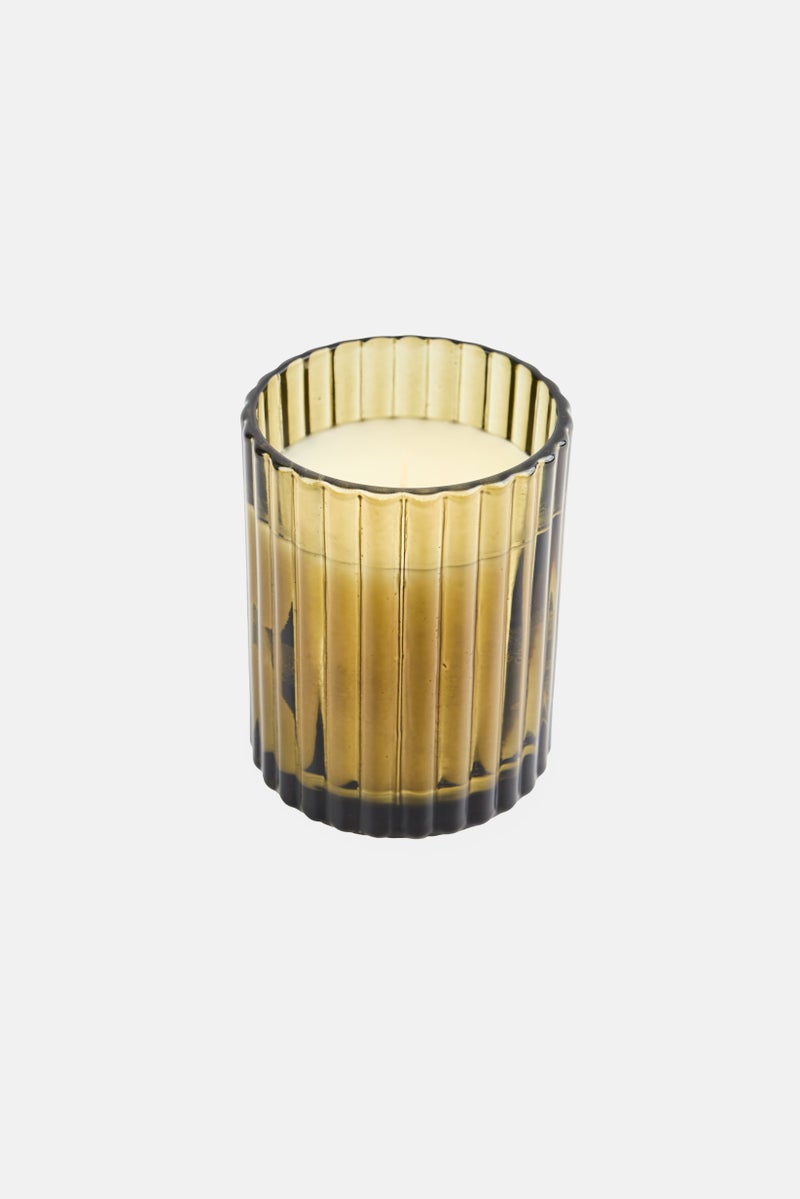 Muy Mucho Velvet Rose Candle Glass, Green  - Image 1