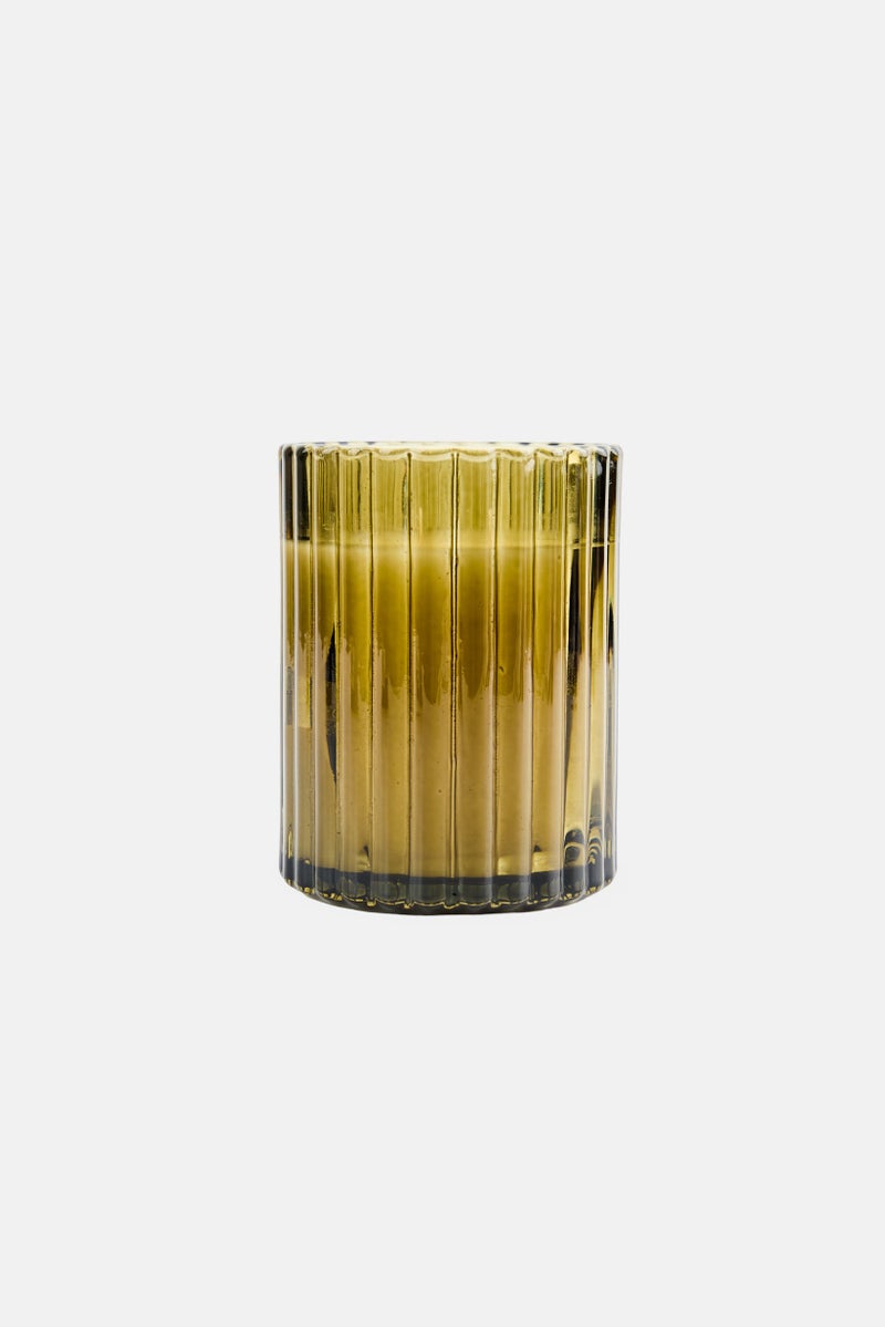 Muy Mucho Velvet Rose Candle Glass, Green  - Image 2