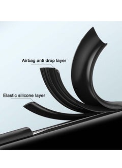 Gear4 Infinix Hot 50 4G 2024 Gear4 Soft Liquid Silicone with Wavey Texture Case Cover - Black  - Image 4