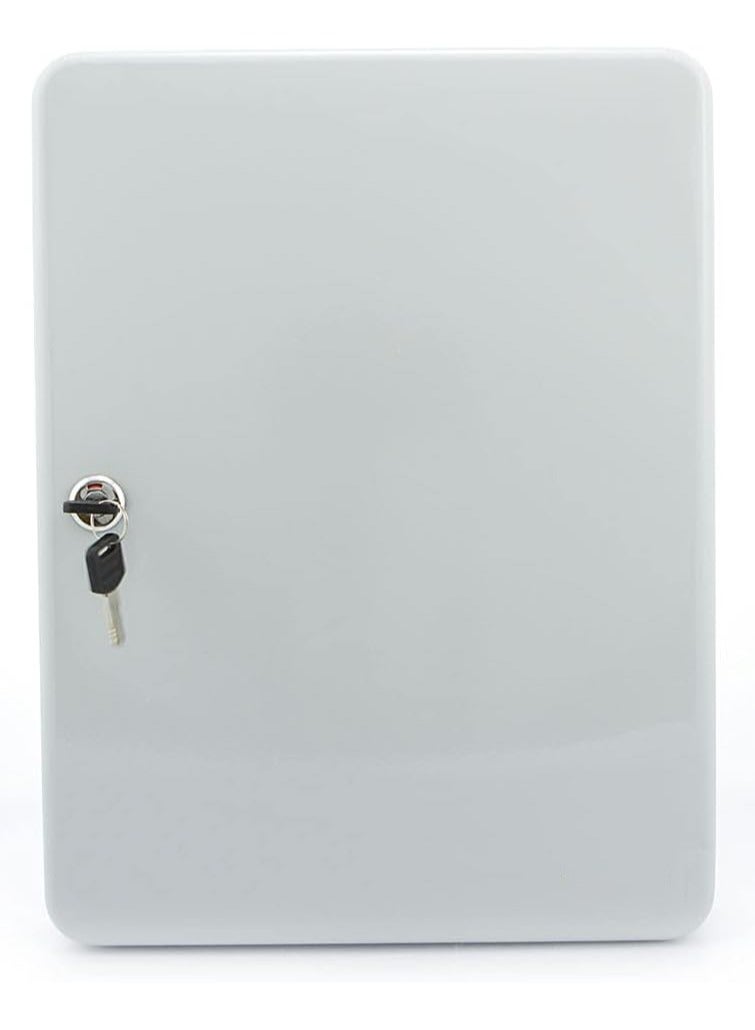 Key Cabinets 80 keys Lock Box for House Key - Iron Material Key Box for Wall with Key Hooks  Key Labels - Key Organizer Box and Safe for Car Real Estate Key Storage - Image 5