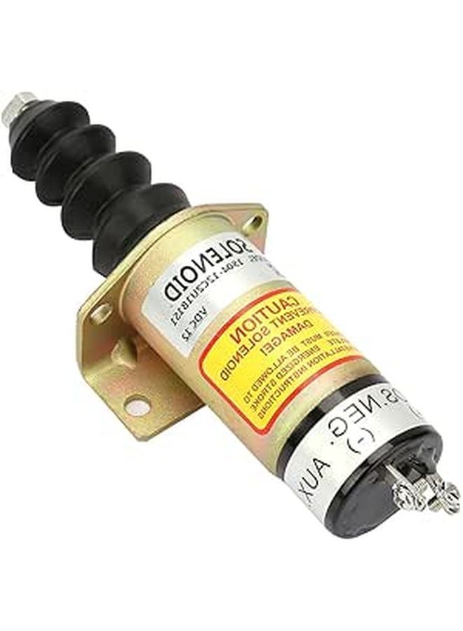 Fuel Shutdown Solenoid Valve 1504 12C2U1B1S1 Sensitive Electromagnet Flameout For Outdoor Workshop - Image 1