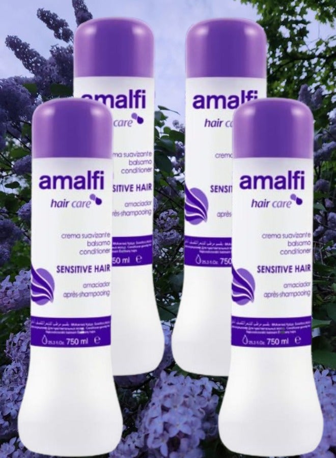 امالفي 4 قطع أمالفي بلسم للشعر الحساس 750مل - Image 1
