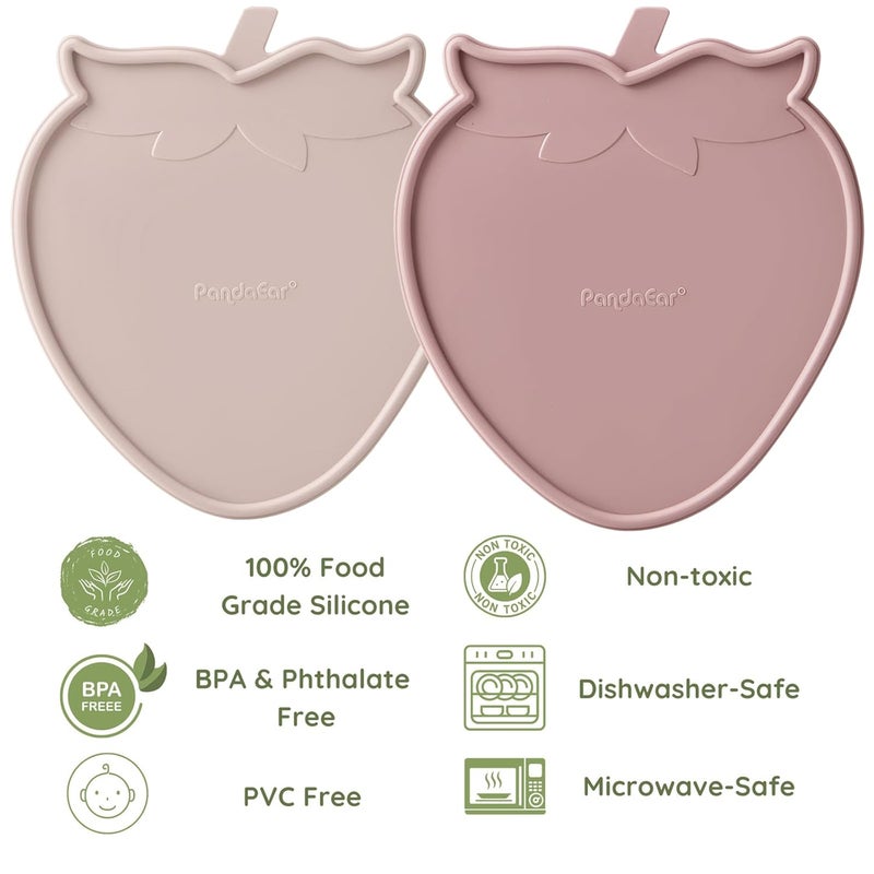 PandaEar 2 Pack Baby Breastmilk Popsicle Molds Silicone Nibble Freezer Tray with Lid Baby Fruit Food Feeder Teether Tray 13 x 05 oz Baby Food Storage Container for Homemade Baby Food - Image 4