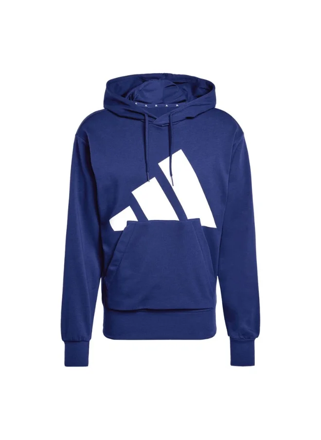 Adidas adidas M BL FT HD Blue Training SWEATSHIRTS for Men - 2XS