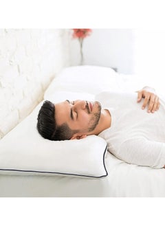 Beauenty Bed Pillows for Sleeping 2 Pack, Queen Size Set of 2 for Side Back and Stomach Sleepers, Cooling Pillows,Down Alternative Filling Luxury Soft Supportive Plush Pillows (White)  - Image 4