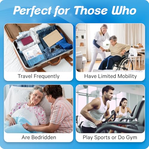 Filtra® Ultra Thick Body Wipes | Pre-Moistened & Extra Large for Body Sponging, Bed Bath & Post-Workout Freshness | Mildly Scented | Re-Sealable Zip Lock Pouch of 10 (Pack of 1) - Image 5