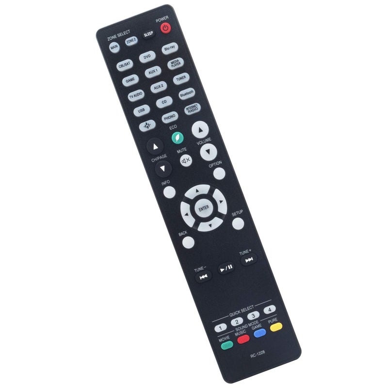 ZdalaMit RC-1228 Replace Remote Applicable for Denon AV Receiver AVR-X2400H AVR-S730H AVR-S930H AVR-X3400H AVR-S950H AVR-S920W AVR-X2300W AVR-X1300W AVR-X3200W AVR-X2200W AVR-S910W AVR-X5200W AVR-X3300W - Image 3