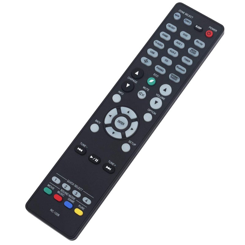ZdalaMit RC-1228 Replace Remote Applicable for Denon AV Receiver AVR-X2400H AVR-S730H AVR-S930H AVR-X3400H AVR-S950H AVR-S920W AVR-X2300W AVR-X1300W AVR-X3200W AVR-X2200W AVR-S910W AVR-X5200W AVR-X3300W - Image 4