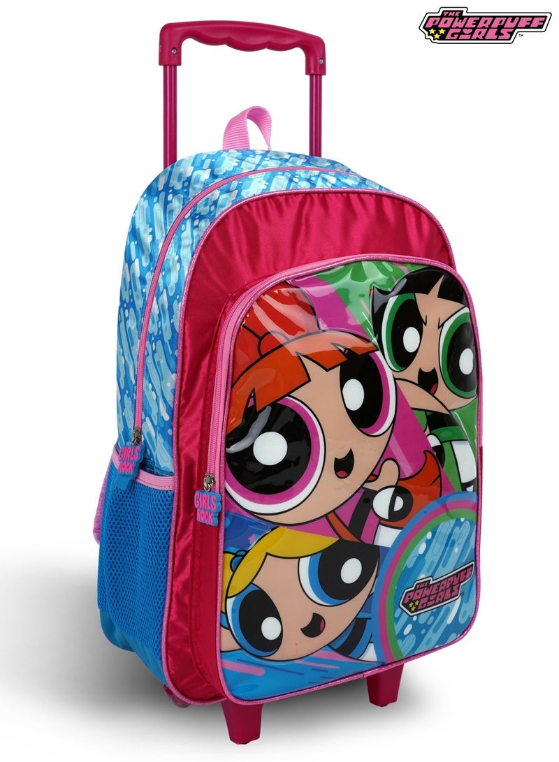 Warner Bros 5-in-1 Trolley School Bag Set - Ergonomic Backpack, Water Bottle, Lunch Box, Insulated Bag & Pencil Case, Lightweight & Durable, for Girls 6+, Perfect for School & Travel - Image 2