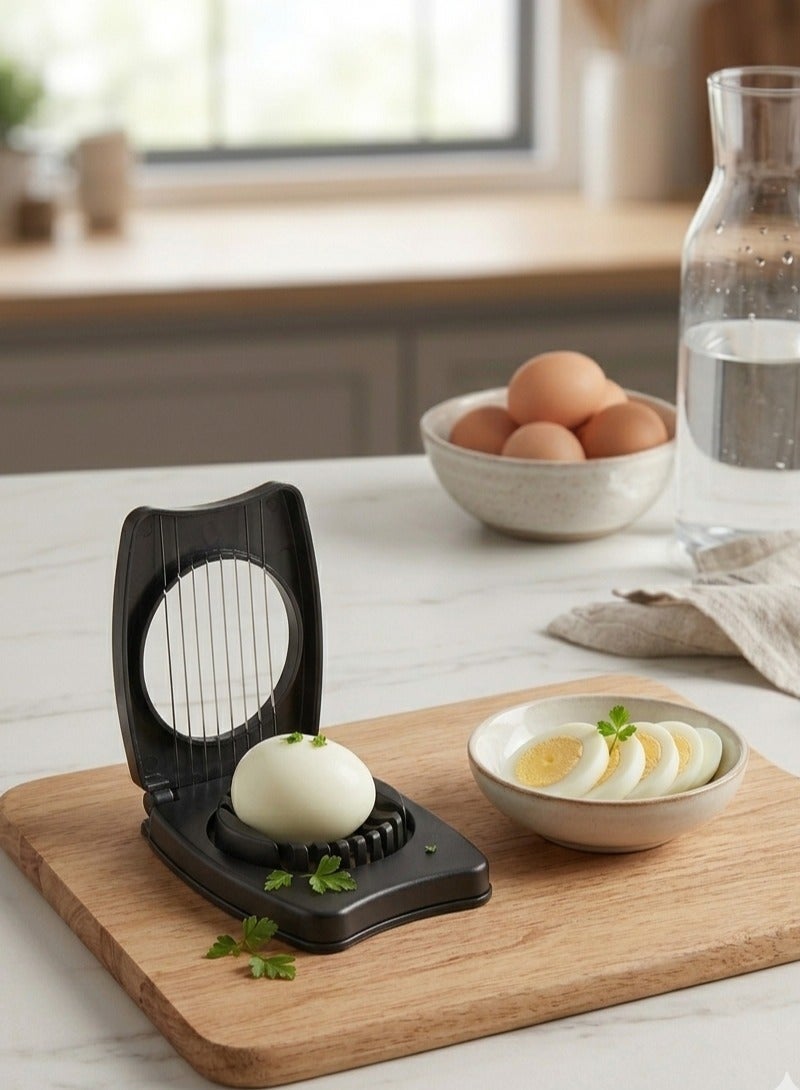 ALSAHAH 2 - Pieces Plastic Egg Slicer - Image 4