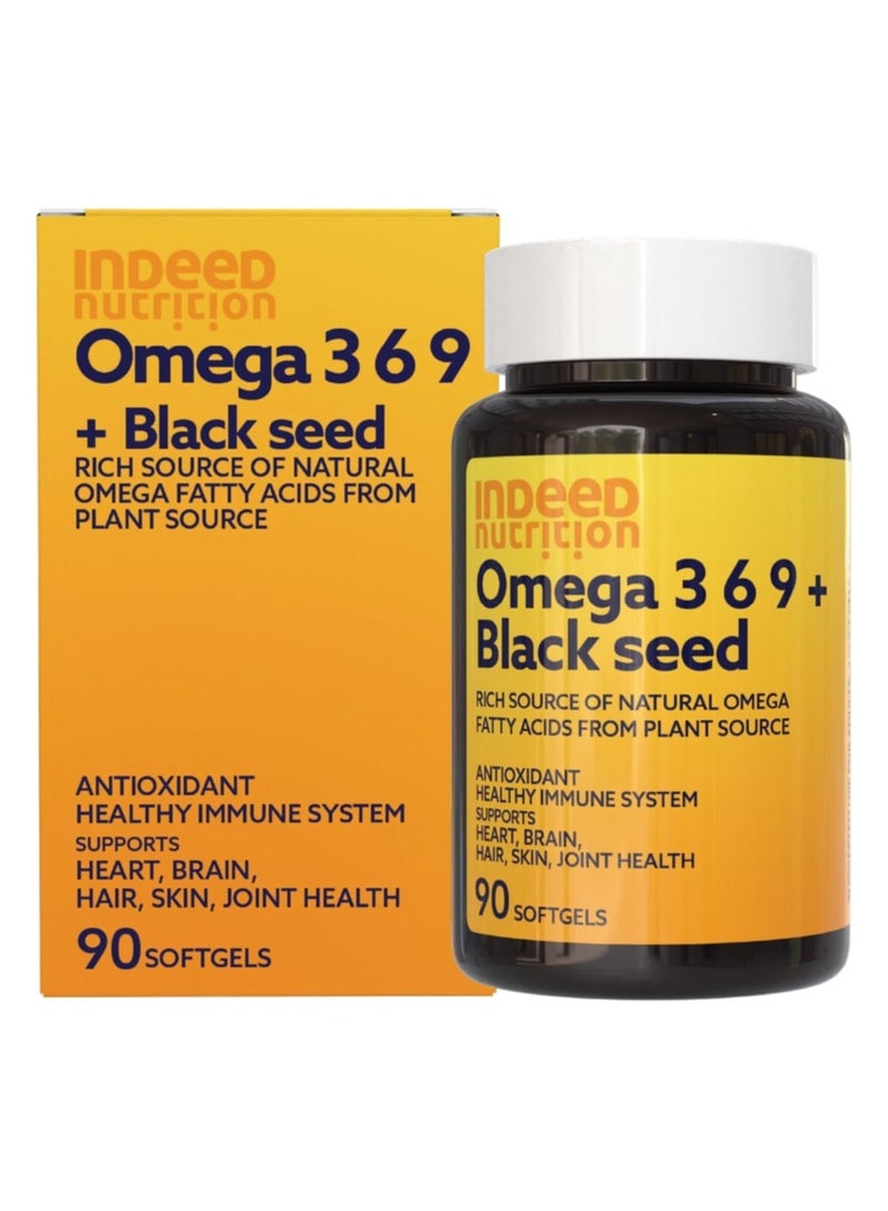 Indeed أوميغا 3 36+ زيت حبة البركة كبسولات لينة 90 حبة - Image 1