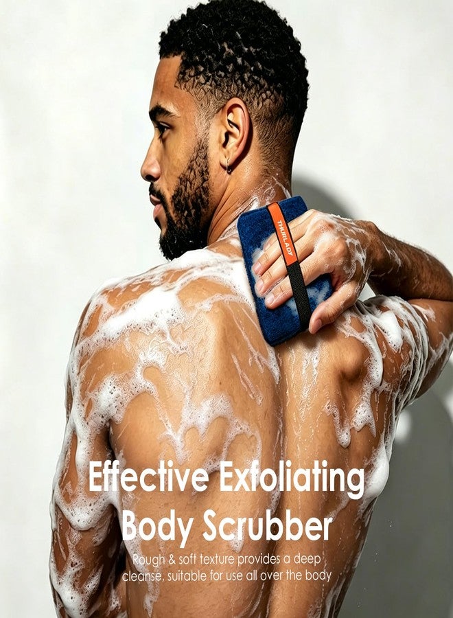 THURLADY Exfoliating Body Scrubber, Rough Body Scrubber Exfoliator, 2 Pack - Image 2