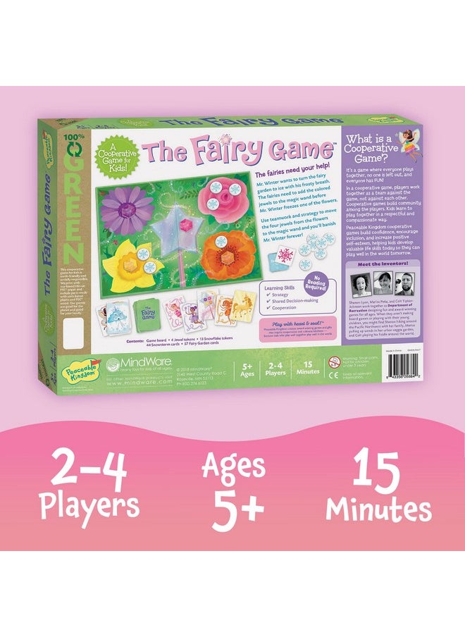 Peaceable Kingdom - Peaceable Kingdom The Fairy Match Game - an Enchanting Board Game for 2-6 Kids Ages 5+ - Image 1