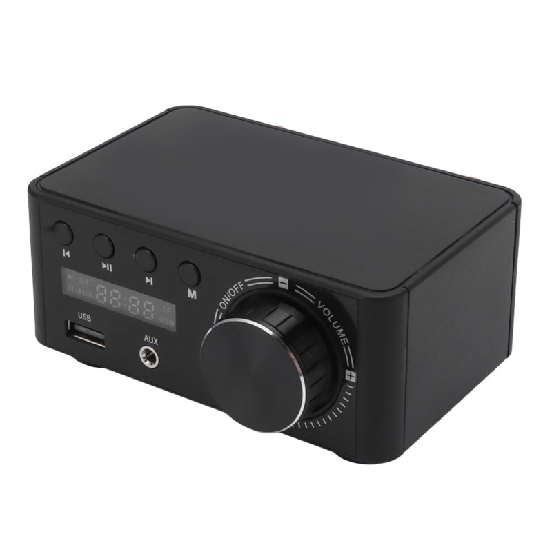 Mini Power Amplifier 50W Bluetooth 5.0 DC9V‑24V Class D Home HiFi Stereo Amplifier for Computer Mobile Phone - Image 1