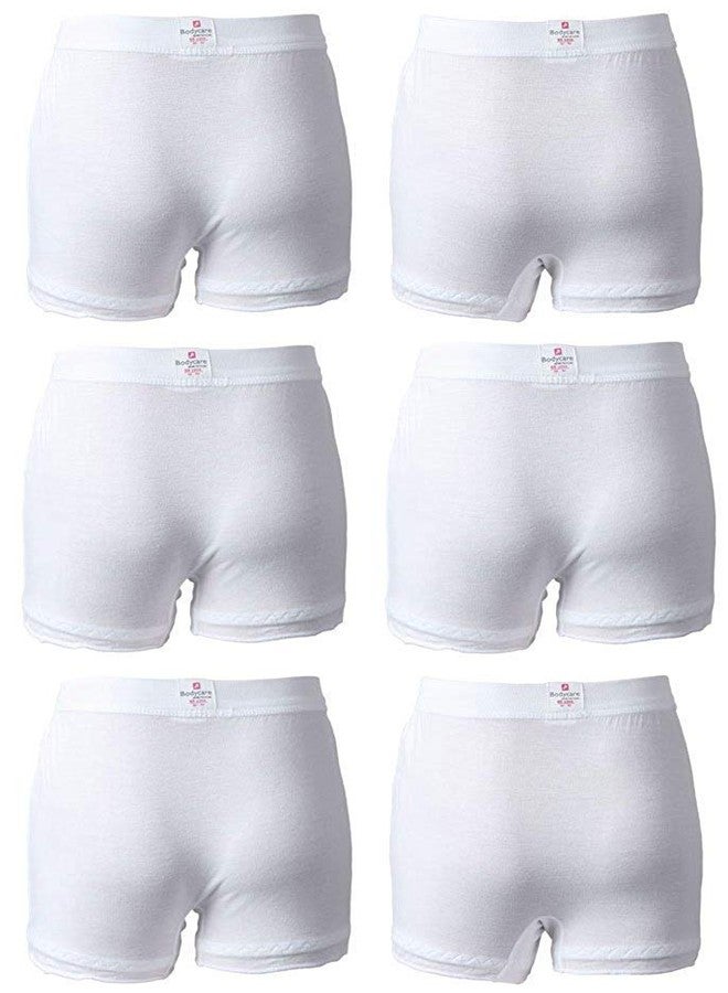 BODYCARE Girls Cotton Bloomers Multicolor Soft Comfortable | Skin Friendly | Innerwear | (Pack of 6) (Color & Print May Vary) 7-8 Y - Image 2