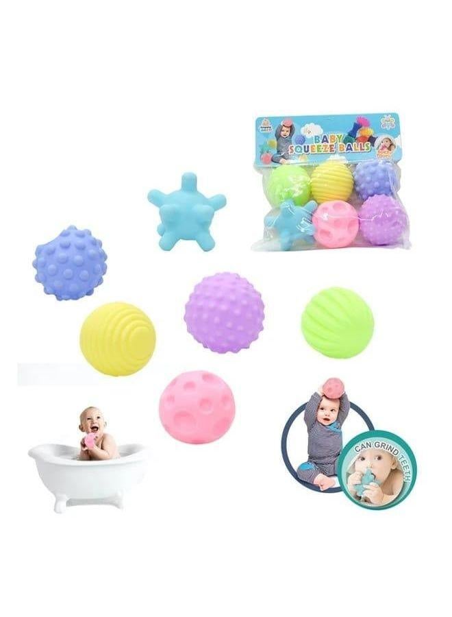 Soft Balls For Baby Toys 6 Balls 