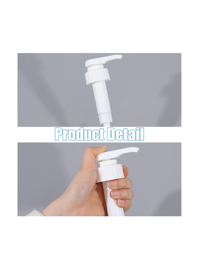 SOLARAE 6Pcs Dispensing Pumps 181mm/7 inch, Gallon Pump Dispenser, Syrup Pump Lid Top Dispenser Replacement, Heavy-Duty Leak, for Plastic or Glass Bottles Shampoo Laundry Detergent Liquid Water Oil - Image 3
