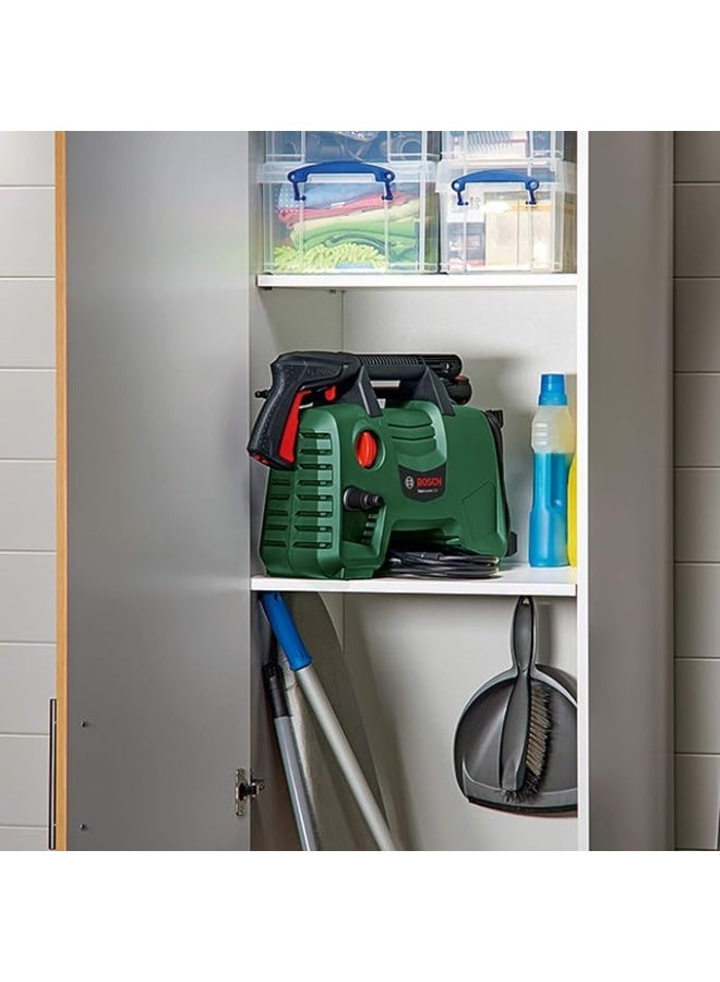 بوش مضخة غسل بالضغط 110 وات مع كل ملحقاتها من بوش، بتوصيل كهربائي ايزي اكواتاك 1300، موديل 06008A7F00 ضغط عالي 6136 - Image 3