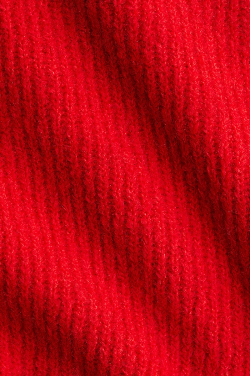 H&M Rib-knit peplum top