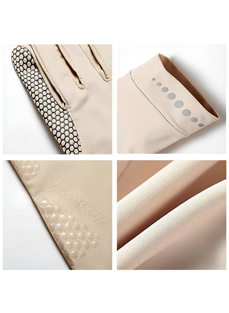 Women's Sun Protective Gloves - UPF 50+ UV Sun Protection, Quick-Dry Anti-Slip Driving Gloves for Cycling and Riding - Image 3