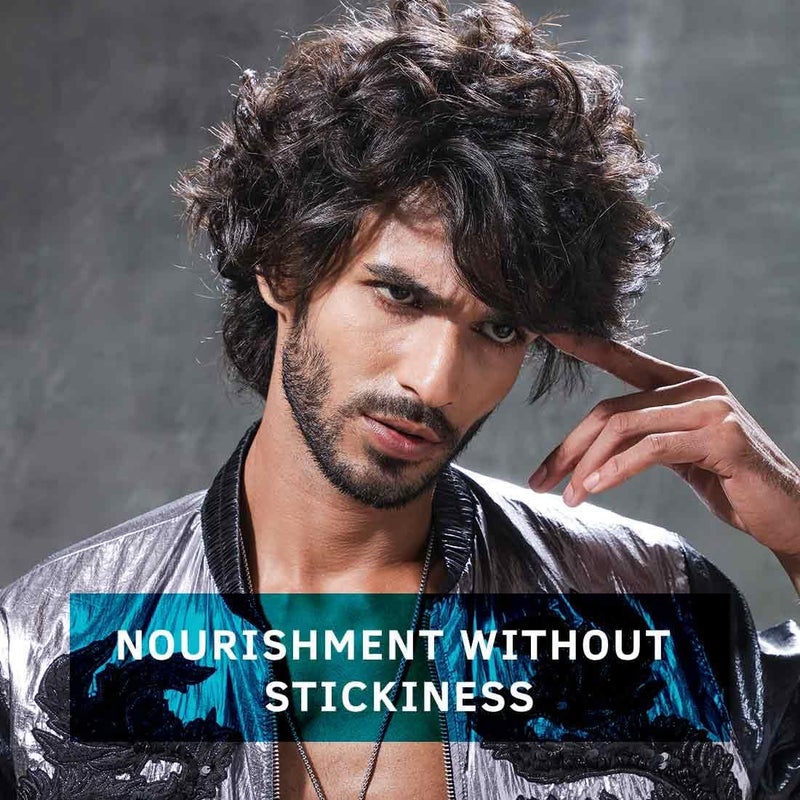 Ustraa Hair Cream for Men | Daily Use Styling & Nourishment Cream with Light Hold | Wheat Germ Oil, Wild Flax Seed & Almond Oil | Moisturises, Non-Sticky, Paraben & Sulphate Free – 100g - Image 5