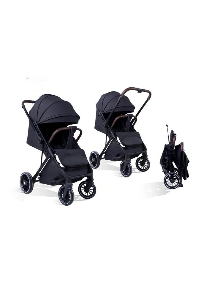 Lightweight Foldable Baby Stroller with Reversible Seat, Travel Bag, One-Hand Compact Fold, Adjustable Canopy & Multi-Position Recline – Suitable for Newborns & Toddlers - Image 1