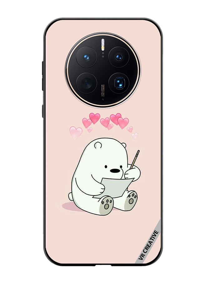 VR CREATIVE Protective Case Cover For Huawei Mate 50 Pro Cute Teddy Design Multicolour - Image 1