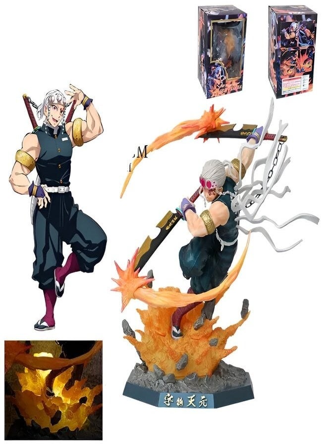 Sakura Anime Toys and Gifts Demon Slayer Tengen Uzui Figure 