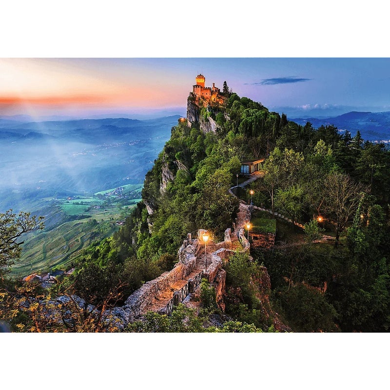 Trefl - Cesta Tower, San Marino Odyssey Puzzle 1000 Pieces - 10822 - Image 2