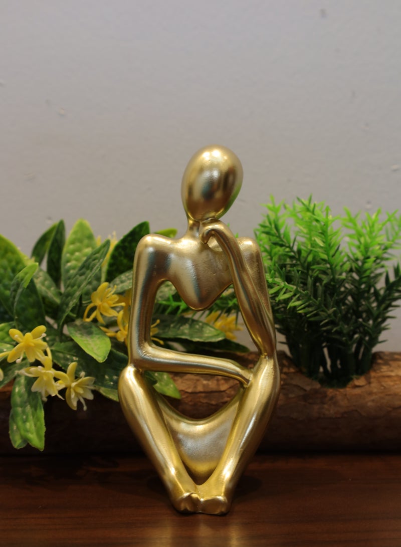 "The Meditative Figure" – Modern Art Home Decor Statue Perfect for living rooms, offices, and cafés. Available in a variety of colors and shapes, allowing you to create a stunning decorative arrangement  - Image 1