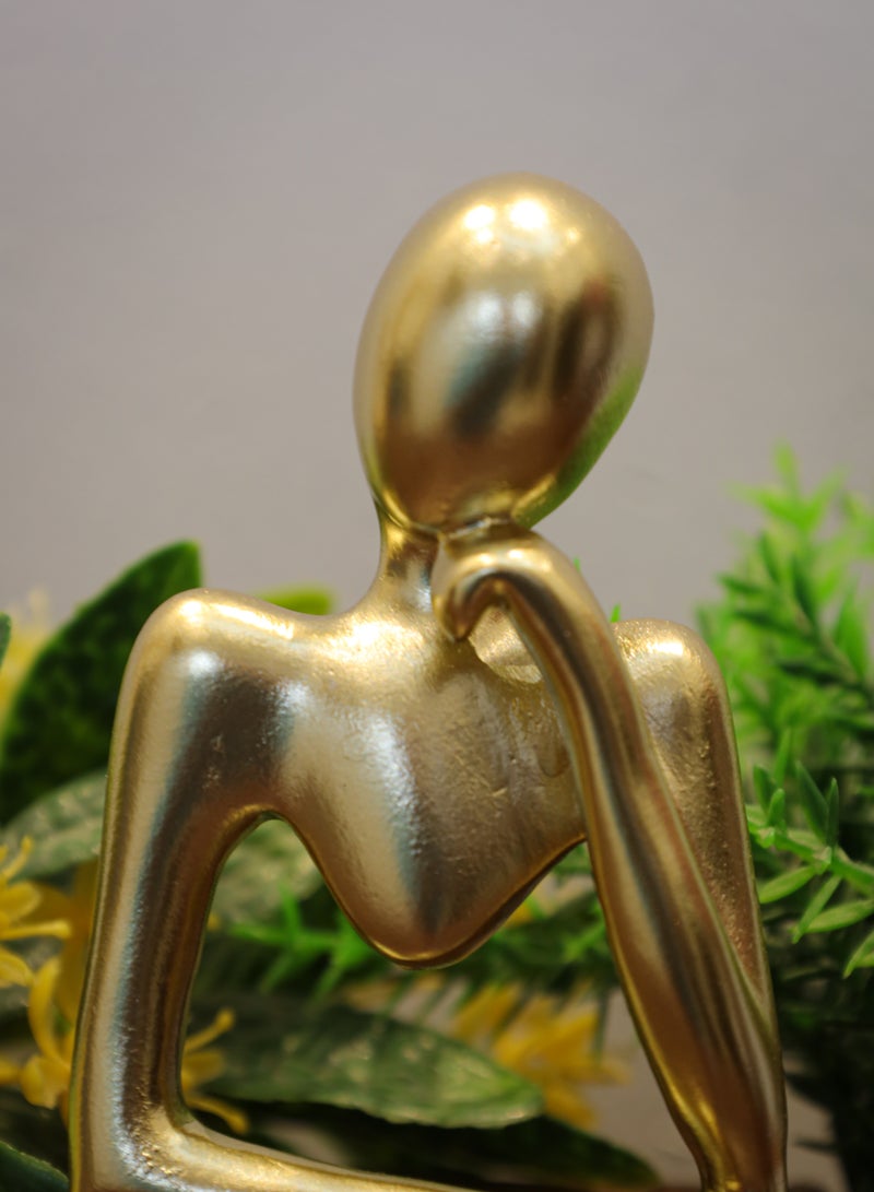"The Meditative Figure" – Modern Art Home Decor Statue Perfect for living rooms, offices, and cafés. Available in a variety of colors and shapes, allowing you to create a stunning decorative arrangement  - Image 2