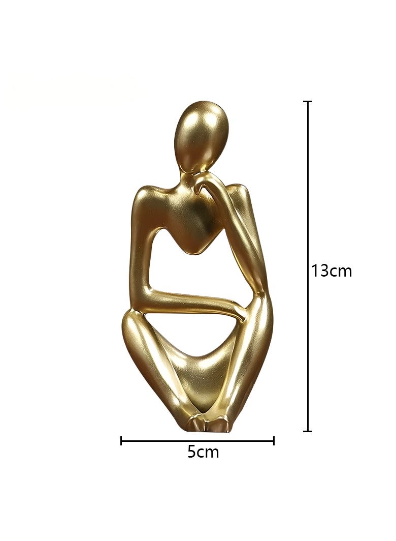 "The Meditative Figure" – Modern Art Home Decor Statue Perfect for living rooms, offices, and cafés. Available in a variety of colors and shapes, allowing you to create a stunning decorative arrangement  - Image 4