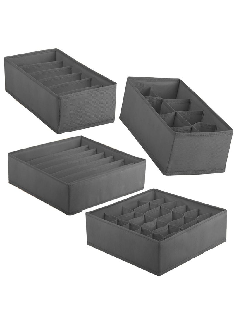 أربعة قطعة من الملابس الداخلية والجوارب الانتهاء من مربع تخزين المنسوجات المنزلية - Image 1