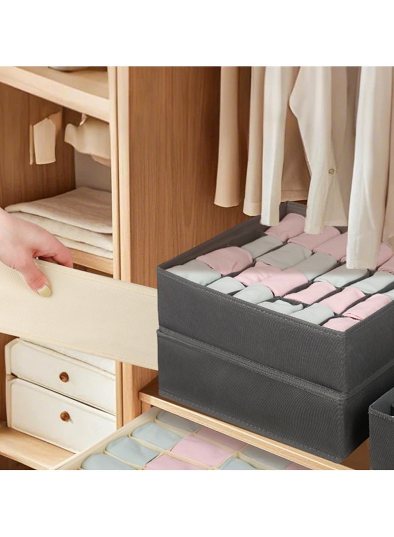 أربعة قطعة من الملابس الداخلية والجوارب الانتهاء من مربع تخزين المنسوجات المنزلية - Image 5