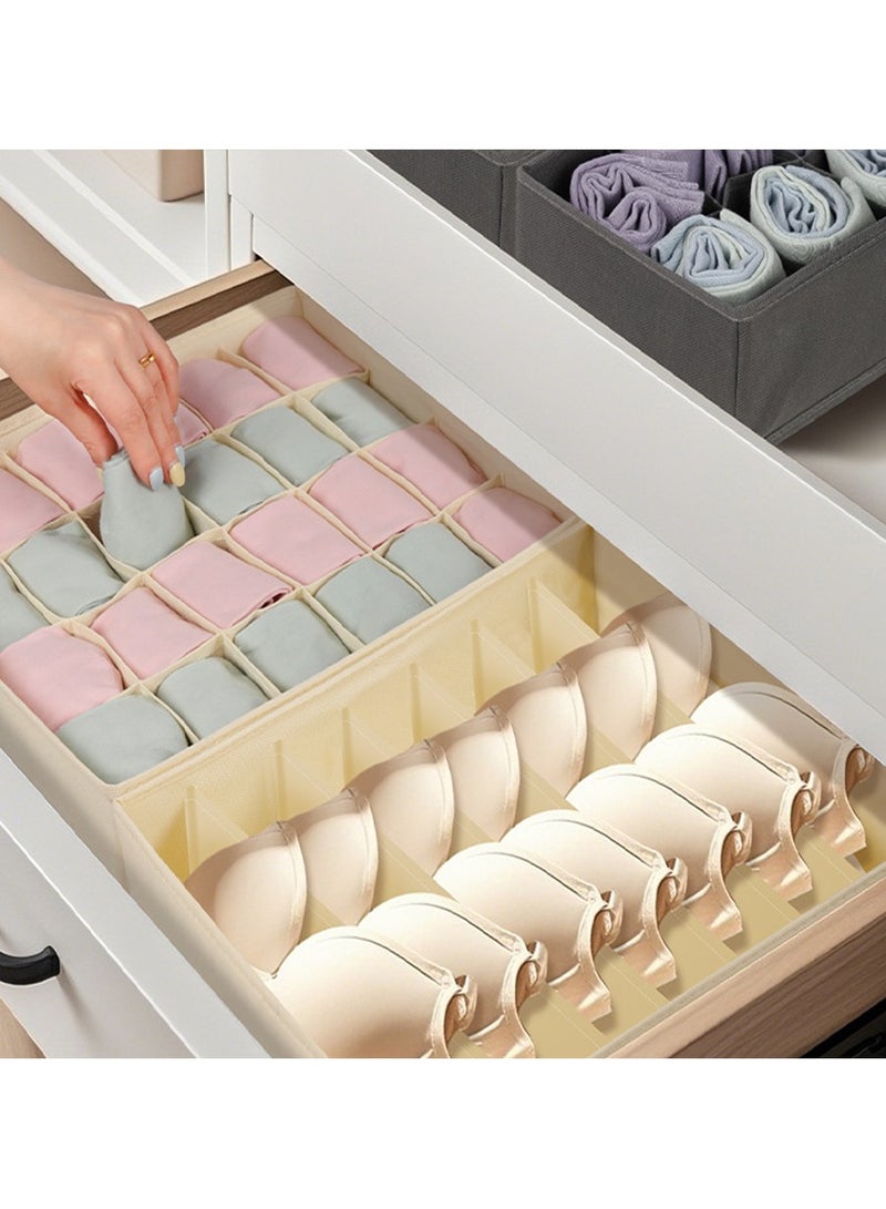 أربعة قطعة من الملابس الداخلية والجوارب الانتهاء من مربع تخزين المنسوجات المنزلية - Image 4